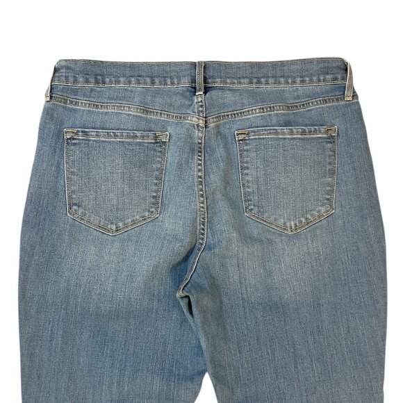 Old Navy Jeans Women's Size 14 LONG Curvy Mid-Rise Medium Wash Stretch - Picture 5 of 8